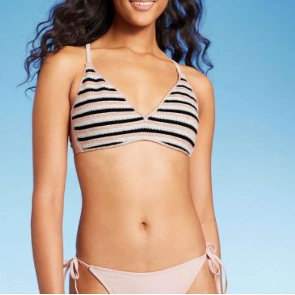 Wild fable bralette bikini top and bottoms